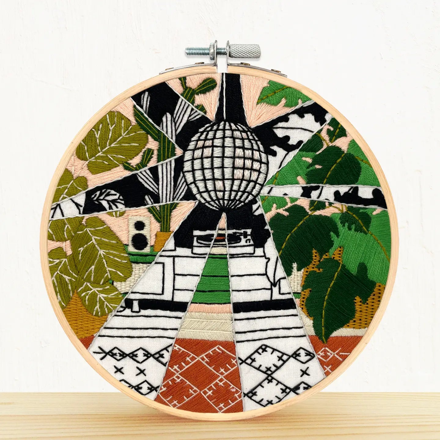 Embroidery and Sage - Kit - Disco Plants