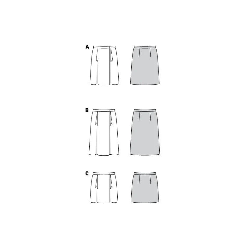 Burda 6084 - Wrap Skirt