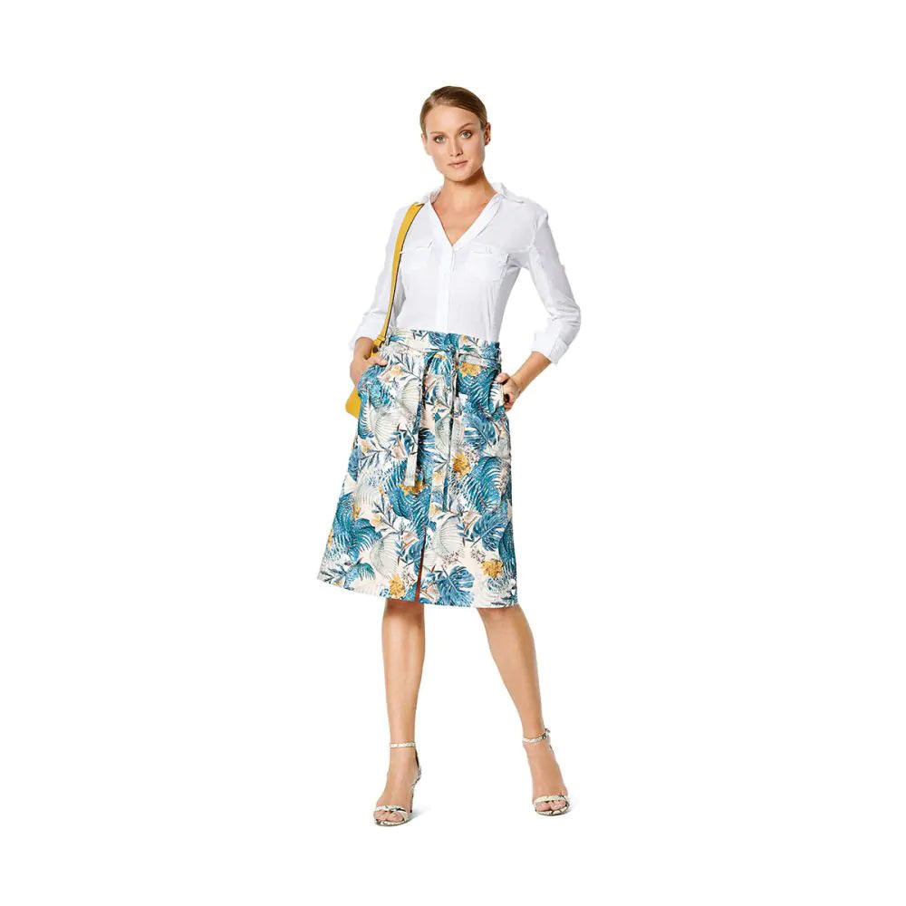 Burda 6235 - Skirt with Yoke
