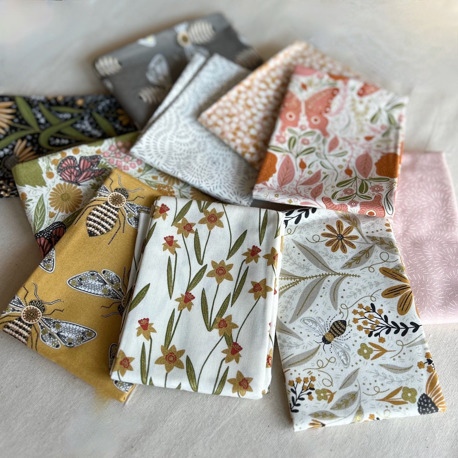 Bee Garden - Fat Quarter Bundle of 10