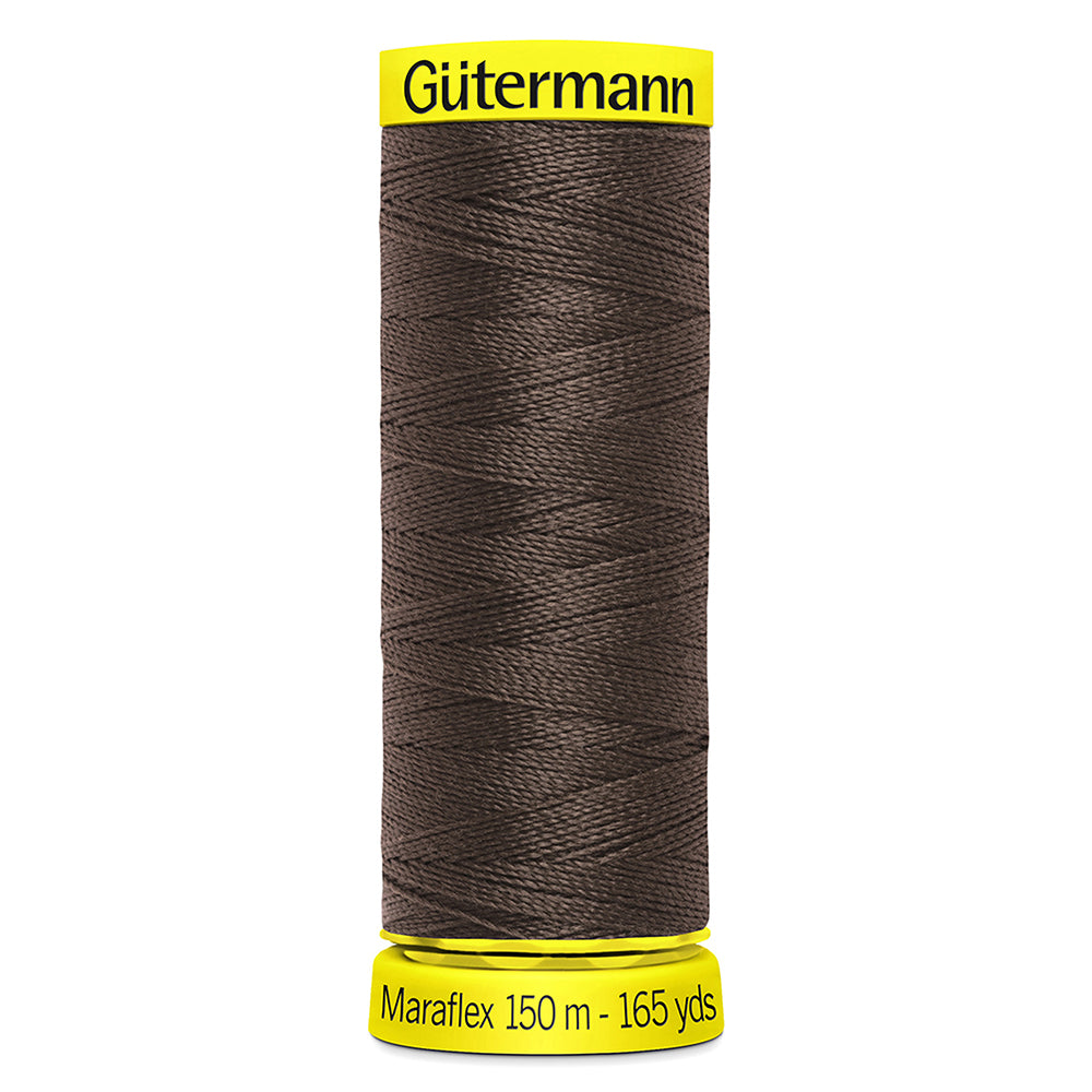Gütermann Maraflex Elastic Sewing Thread 150m - Brown