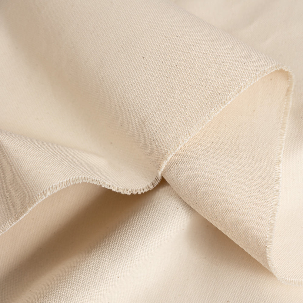 Organic Cotton Canvas - Unfinished Natural/undyed *NEW