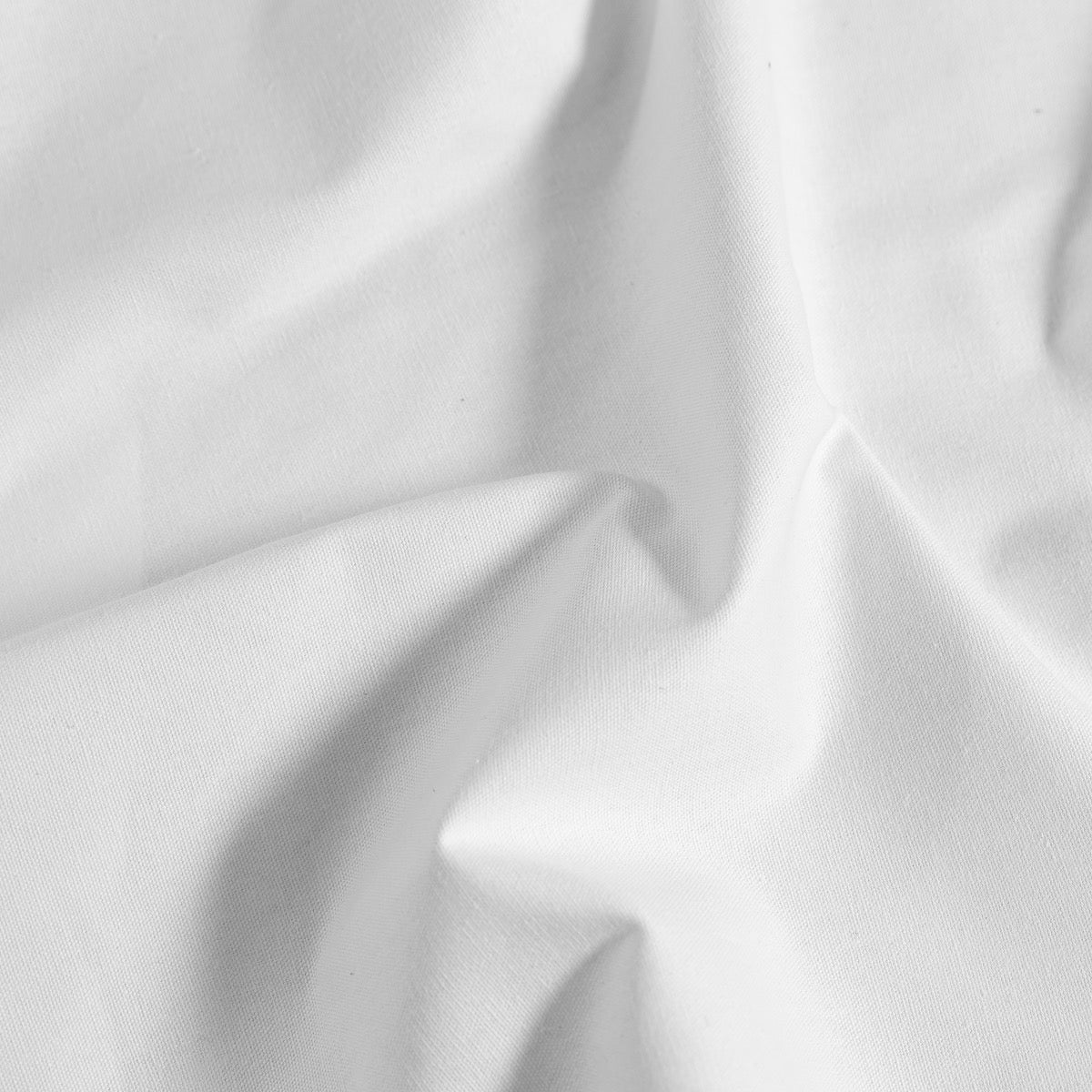 Organic Cotton Canvas - White