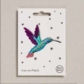 Iron-On Patch - Hummingbird