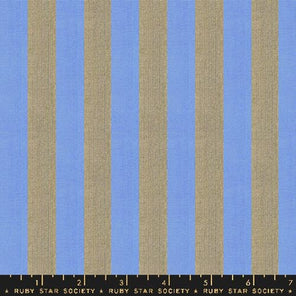 Warp and Weft Wovens - Ruby Star - Clothesline Stripe - Golden