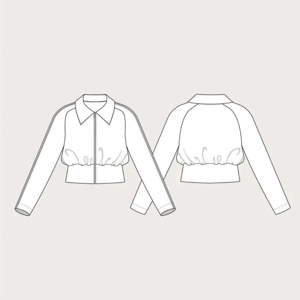 Assembly Line Jacket Pattern The Assembly Line - Cropped Jacket | Adult Dressmaking | Ray Stitch