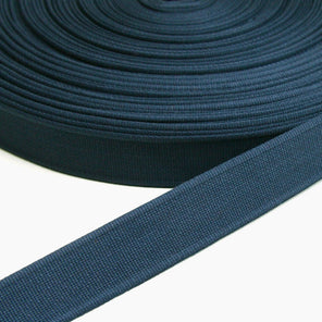 Cotton Strap Webbing 30mm - Denim