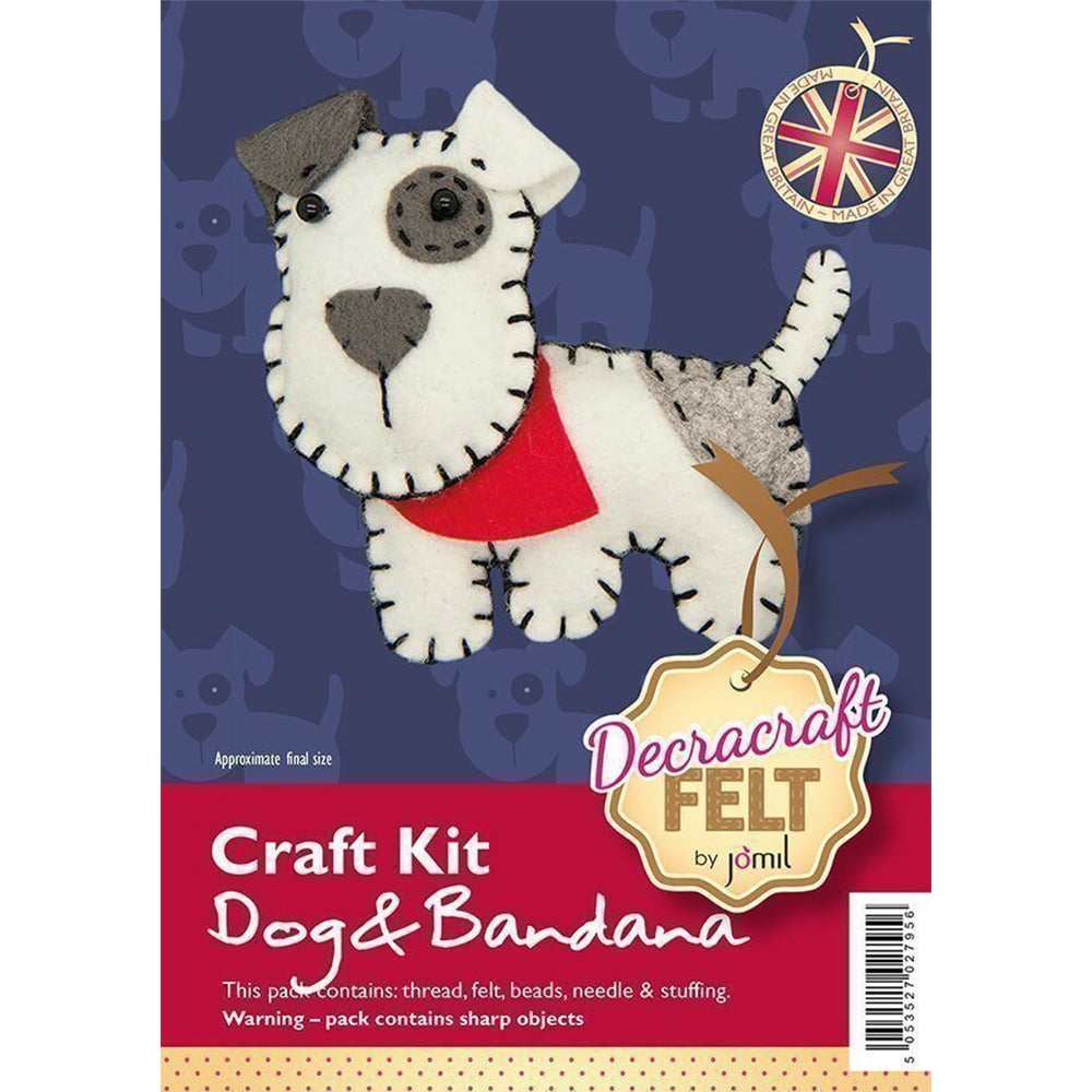 Craft Kit - Felt Dog and Bandana
