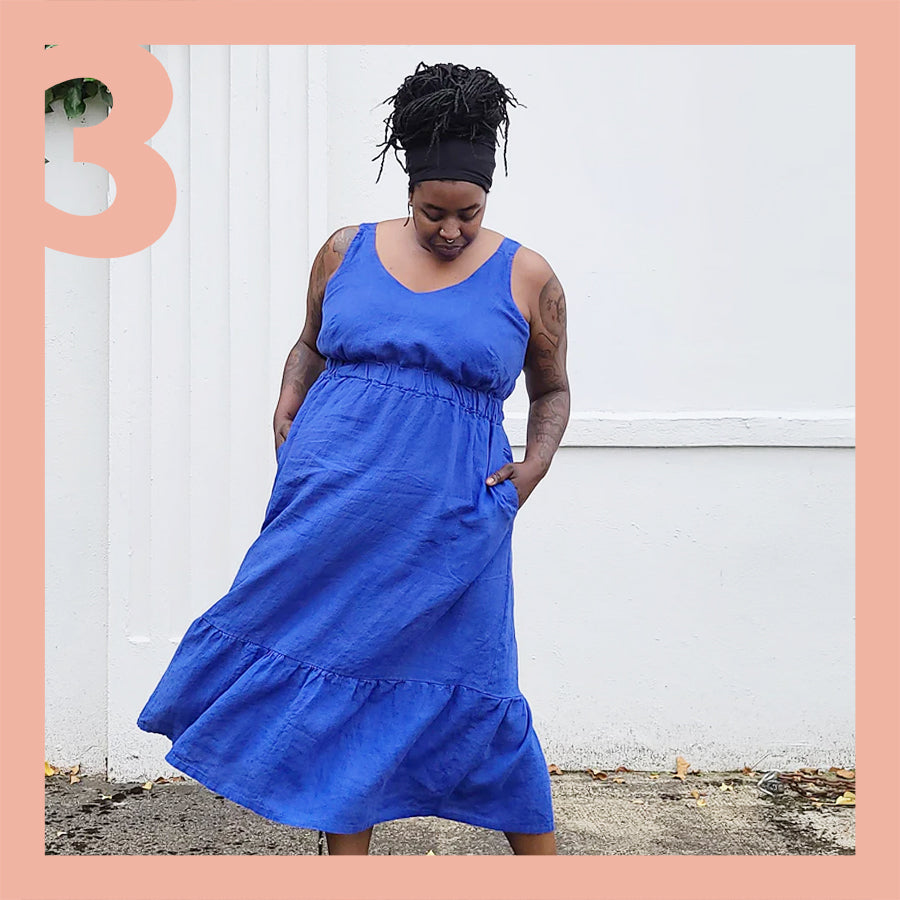 One Day Workshop: Sew a Linen Summer Dress