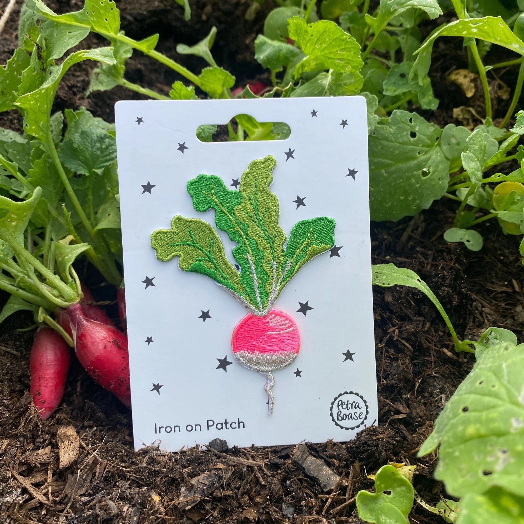 Iron-On Patch - Radish