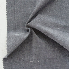 Fableism - Everyday Chambray- Indian Cotton- Obsidian