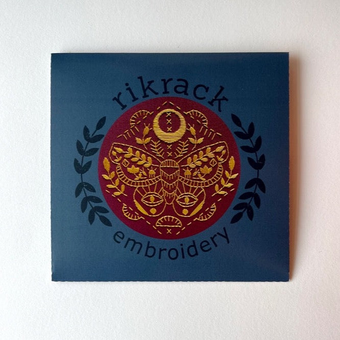 Embroidery Kit - Rikrack - Mythic Moth