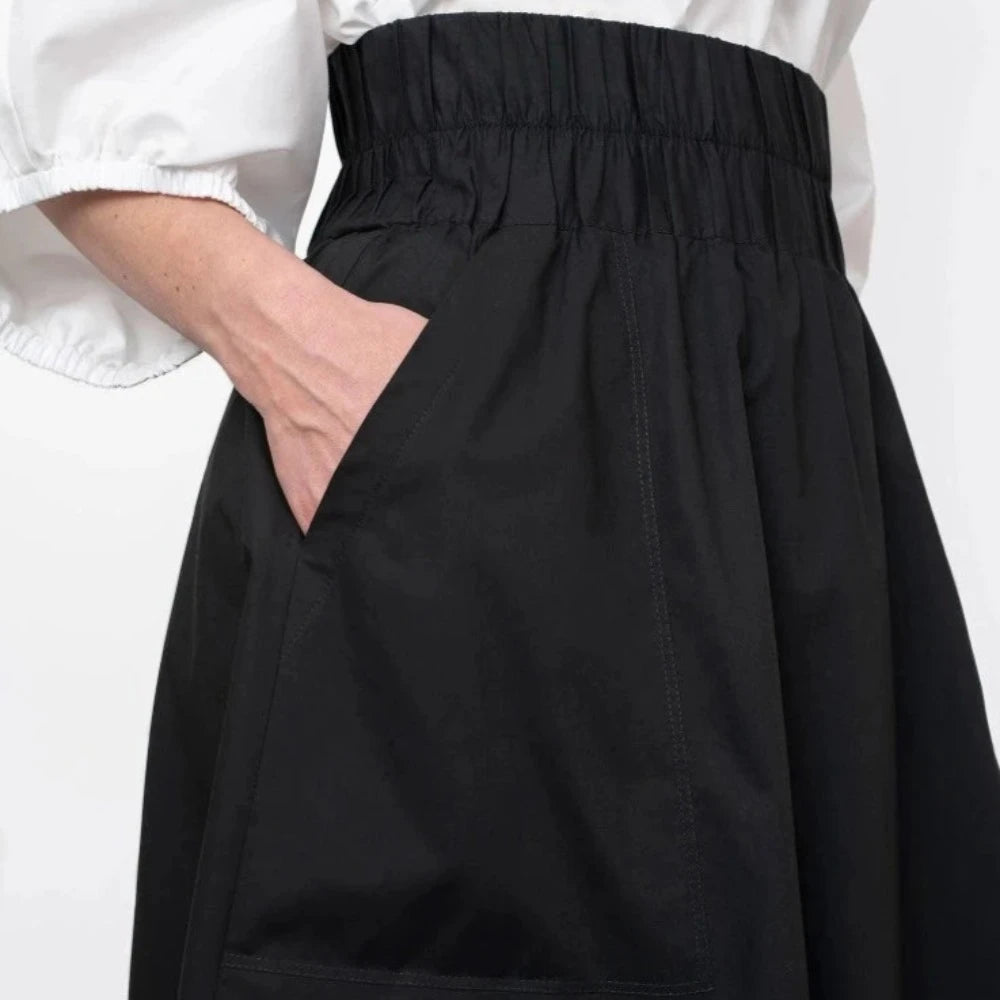 The Assembly Line - Elastic Waist Maxi Skirt