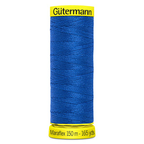 Gütermann Maraflex Elastic Sewing Thread 150m - Electric Blue