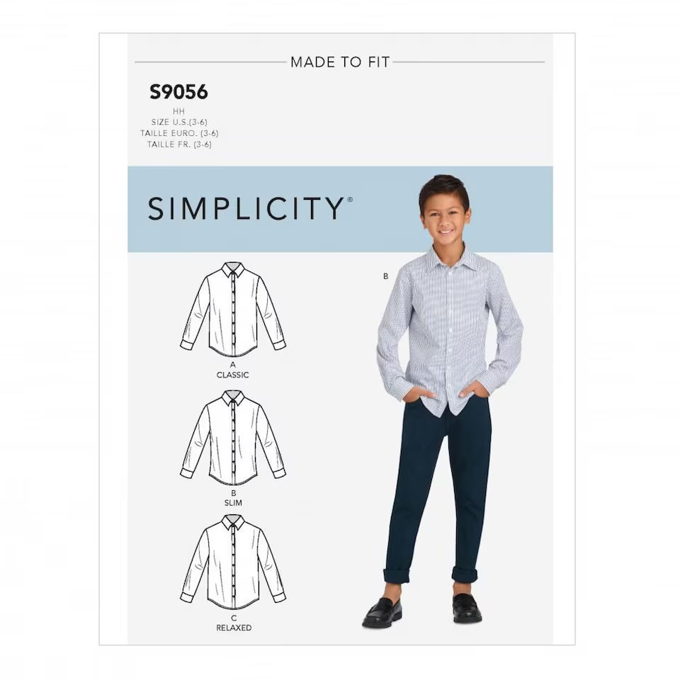 Simplicity Children 9056 - Boys Shirt
