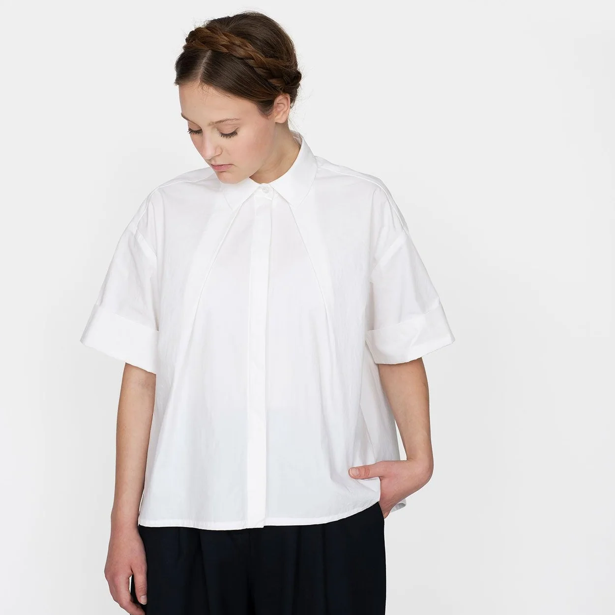The Assembly Line - Front Pleat Shirt
