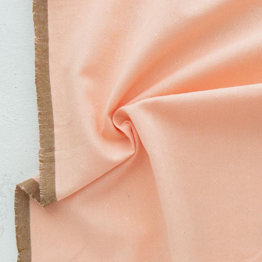 Fableism - Sprout Wovens - Indian Cotton - Peachy