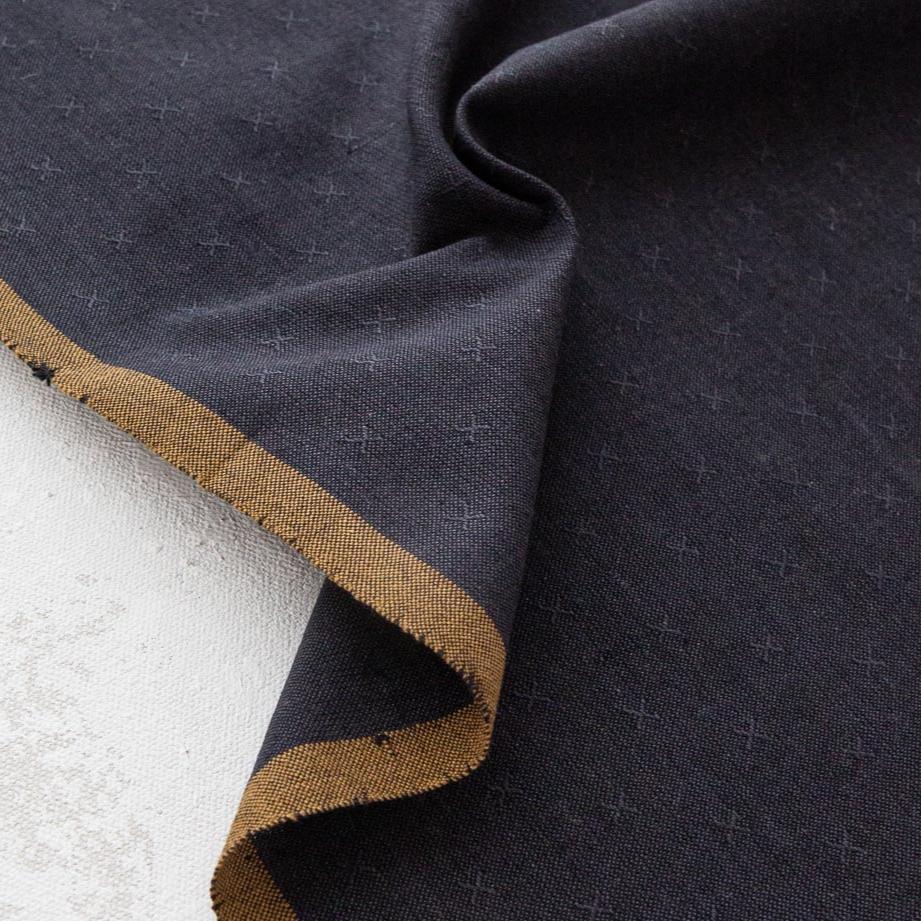 Fableism - Sprout Wovens - Indian Cotton - Obsidian