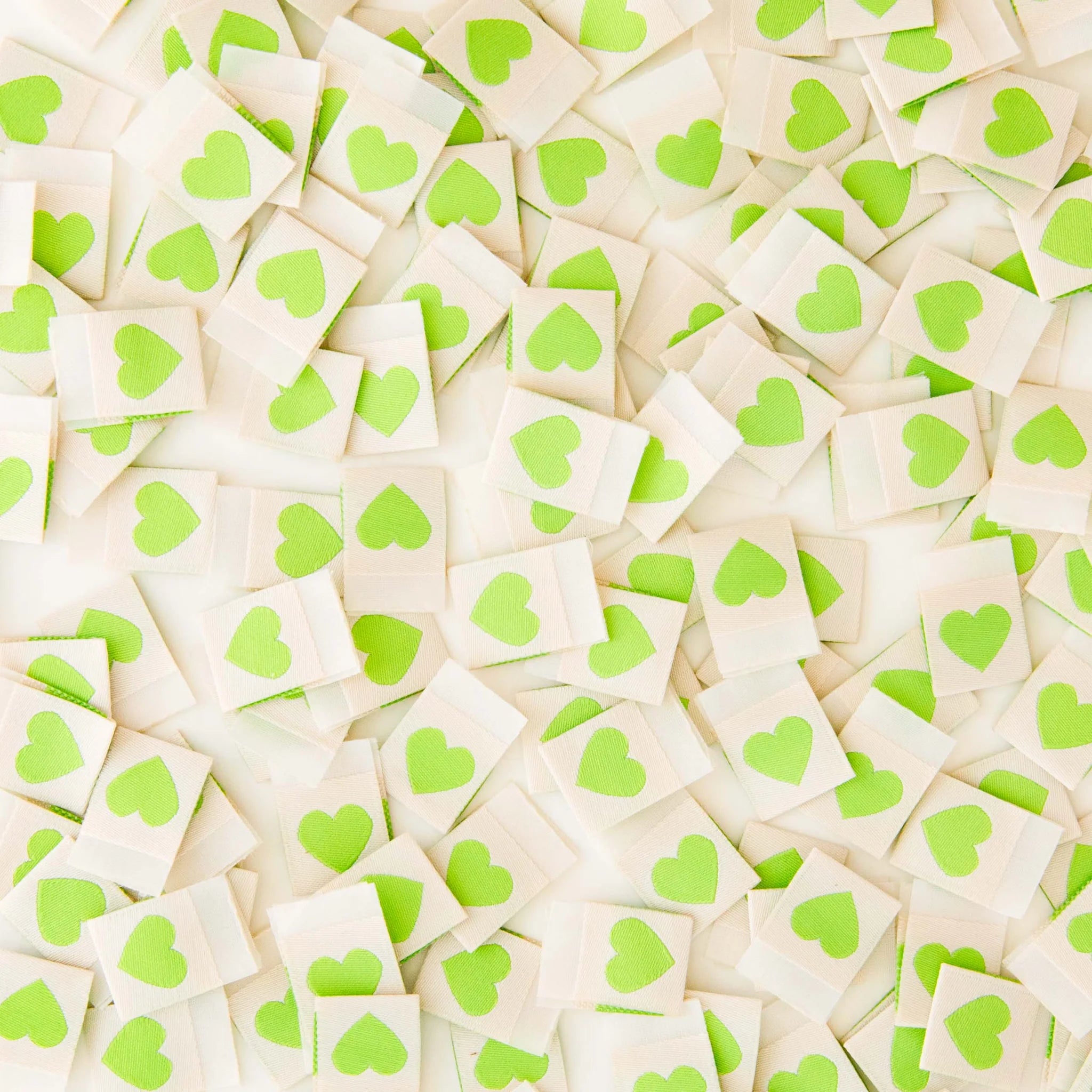 Labels - Sarah Hearts - Green Heart