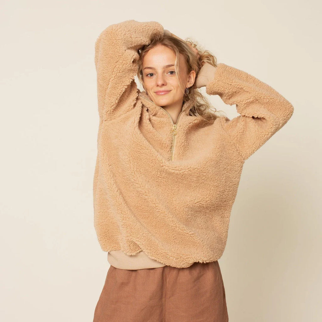 Wardrobe by Me - Half Zipper Sweater | Sewing Pattern | Ray Stitch