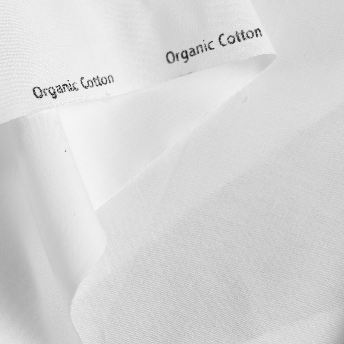 Organic Cotton - Mediumweight Handloom Cotton - White