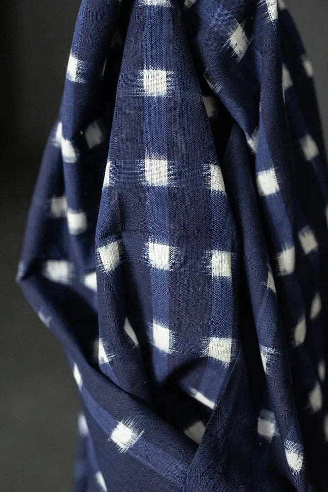 Merchant & Mills Indian Ikat Cotton - High Tide