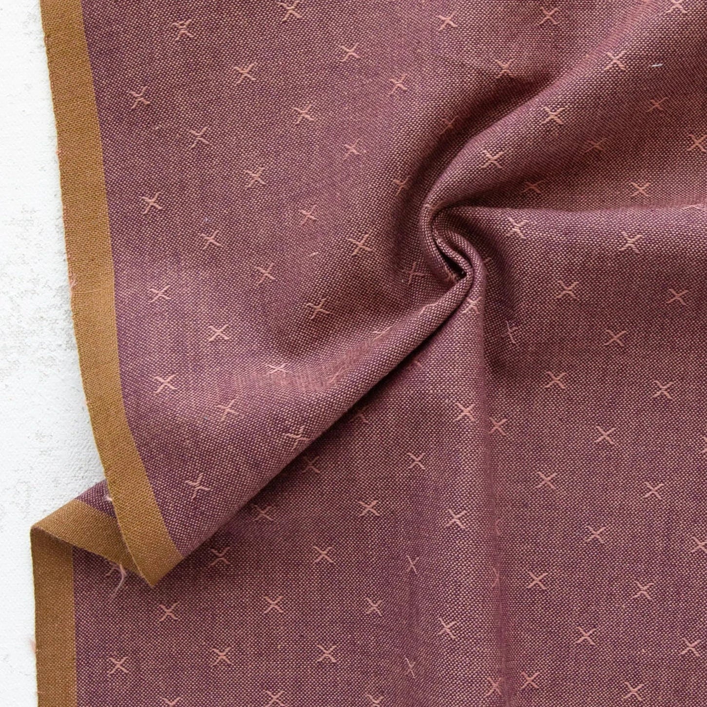 Fableism - Sprout Wovens - Indian Cotton - Black Cherry