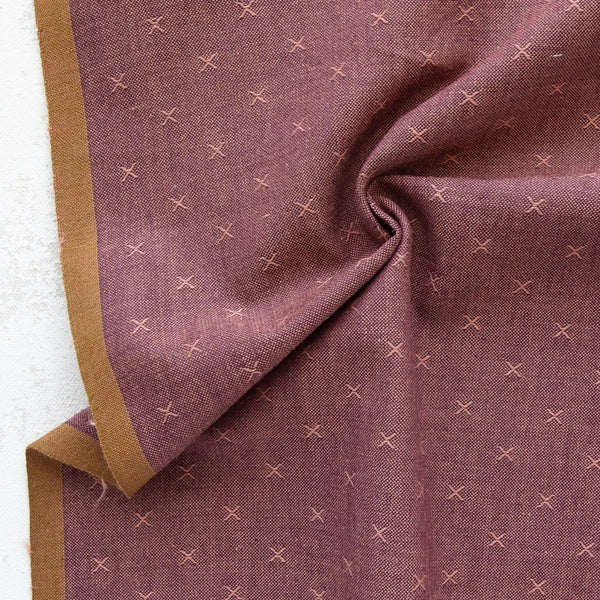 Fableism - Sprout Wovens - Indian Cotton - Black Cherry