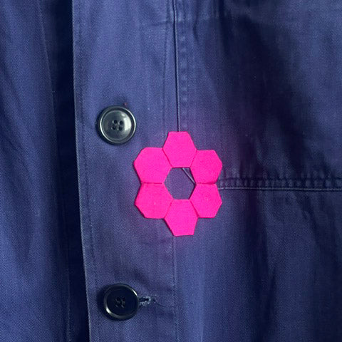 English Paper Piecing for Visible Mending with Sewing Smith