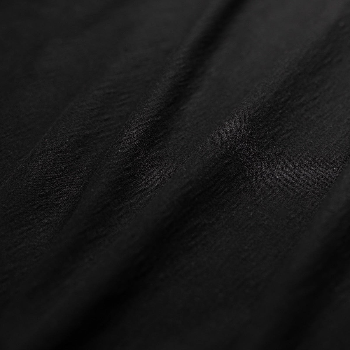Organic Cotton Slub Jersey - Black