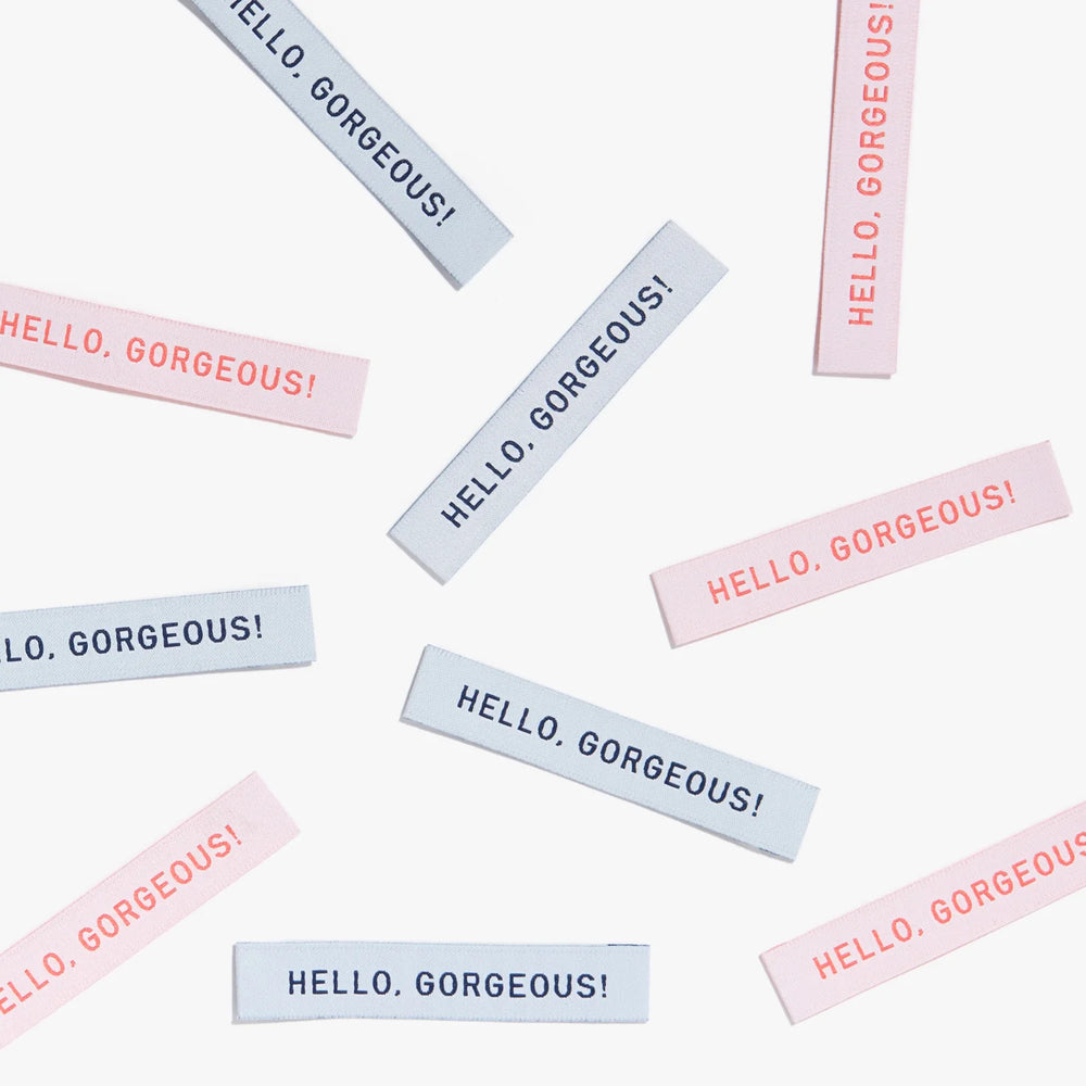 Labels by KATM - "HELLO GORGEOUS" - 10 Pack