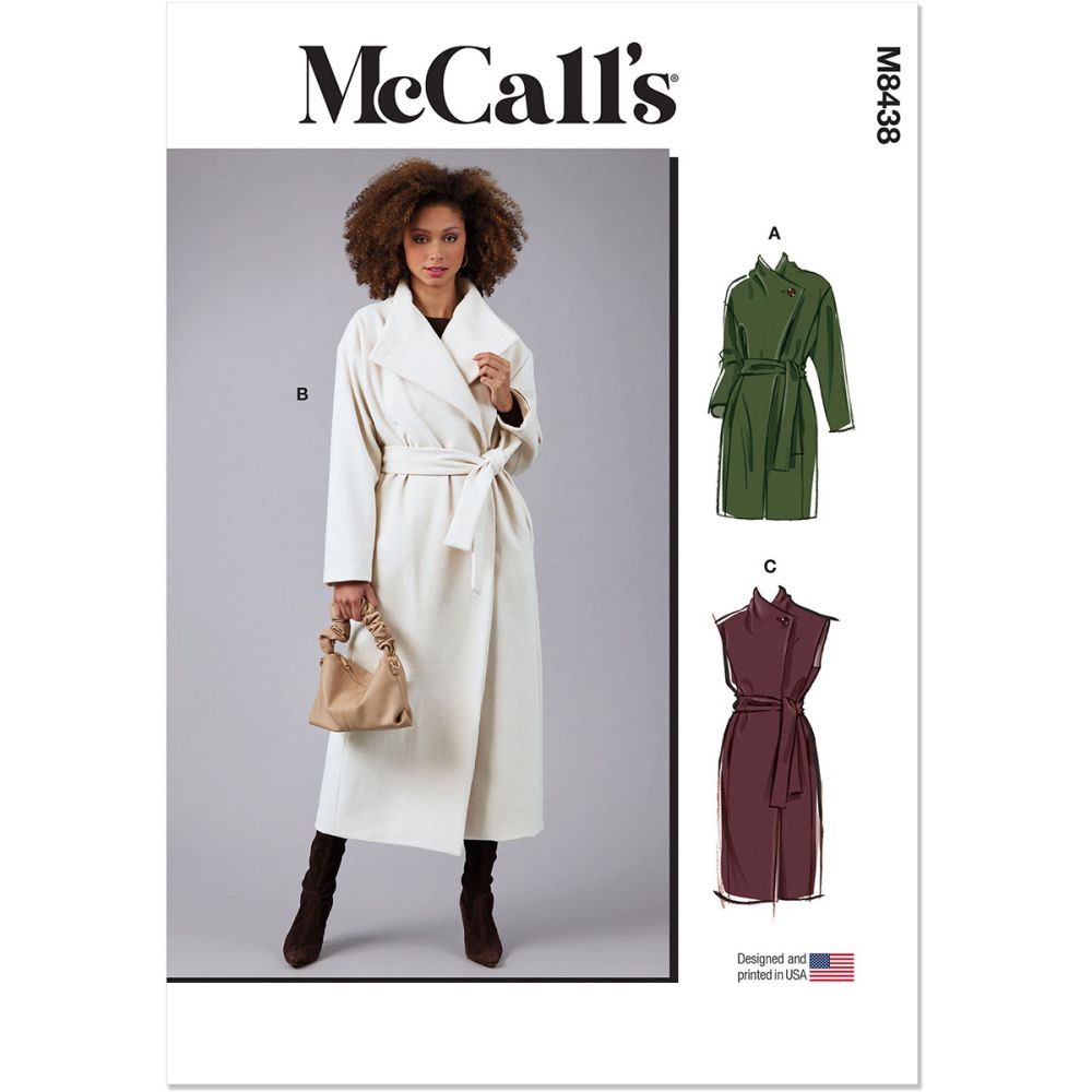 McCall's- 8438 Coat and Vest