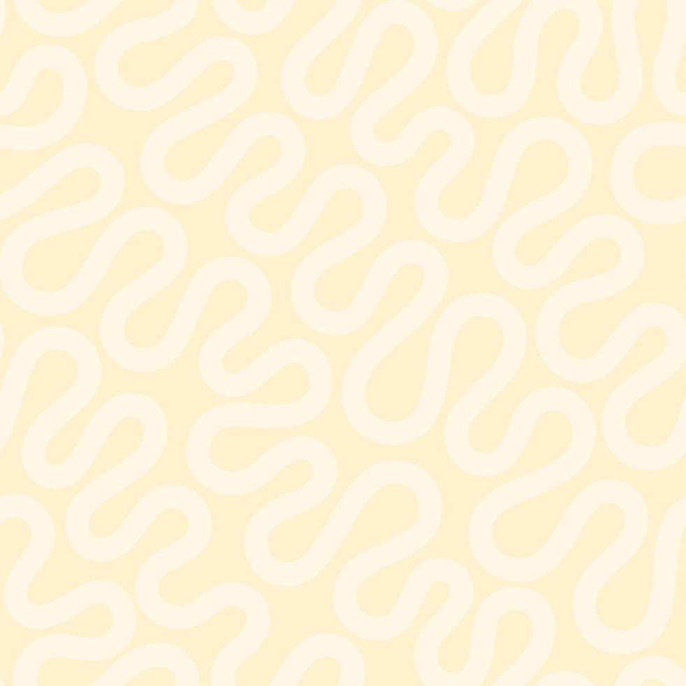 Drapey Cotton Print - Emily Van Hoff Groove - Moonbeam