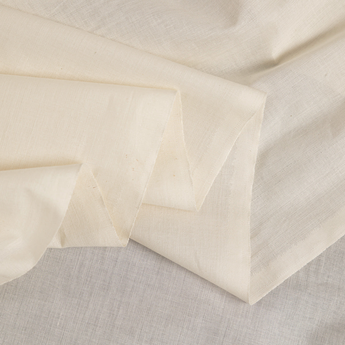 Organic Cotton Voile - Natural