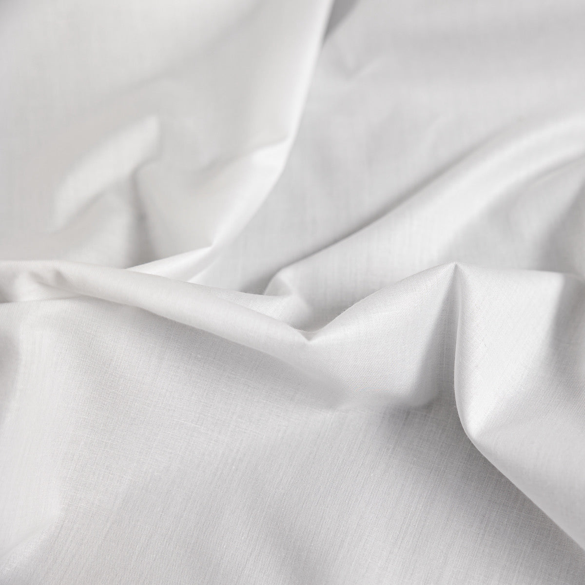 Organic Cotton Voile - White