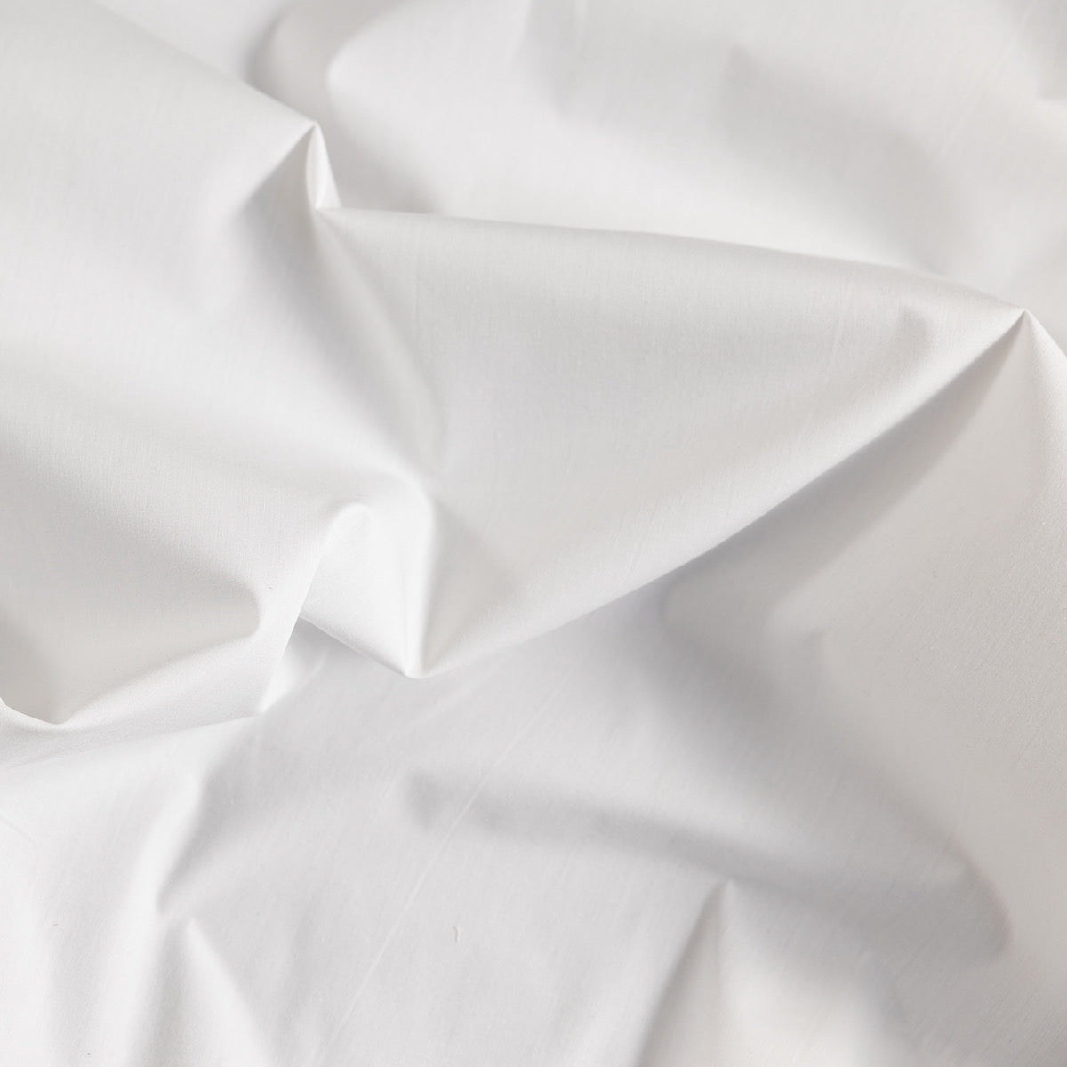 Organic Cotton Poplin - White