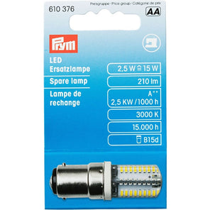 Prym 610376 - LED Universal Sewing Machine Bulb - Bayonet