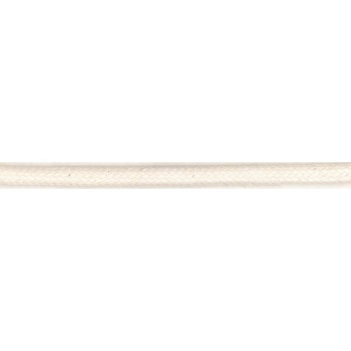 Plaited Cotton Cord 10mm - Ecru