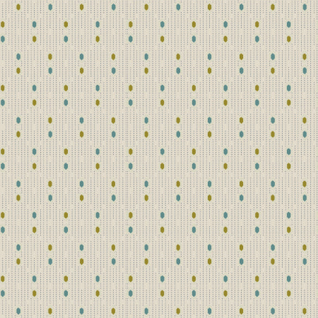 Printed Cotton Poplin - Vintage Threads - Restituto - Pistachio