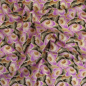 Luxury Printed Cotton Lawn - Rush - Pink