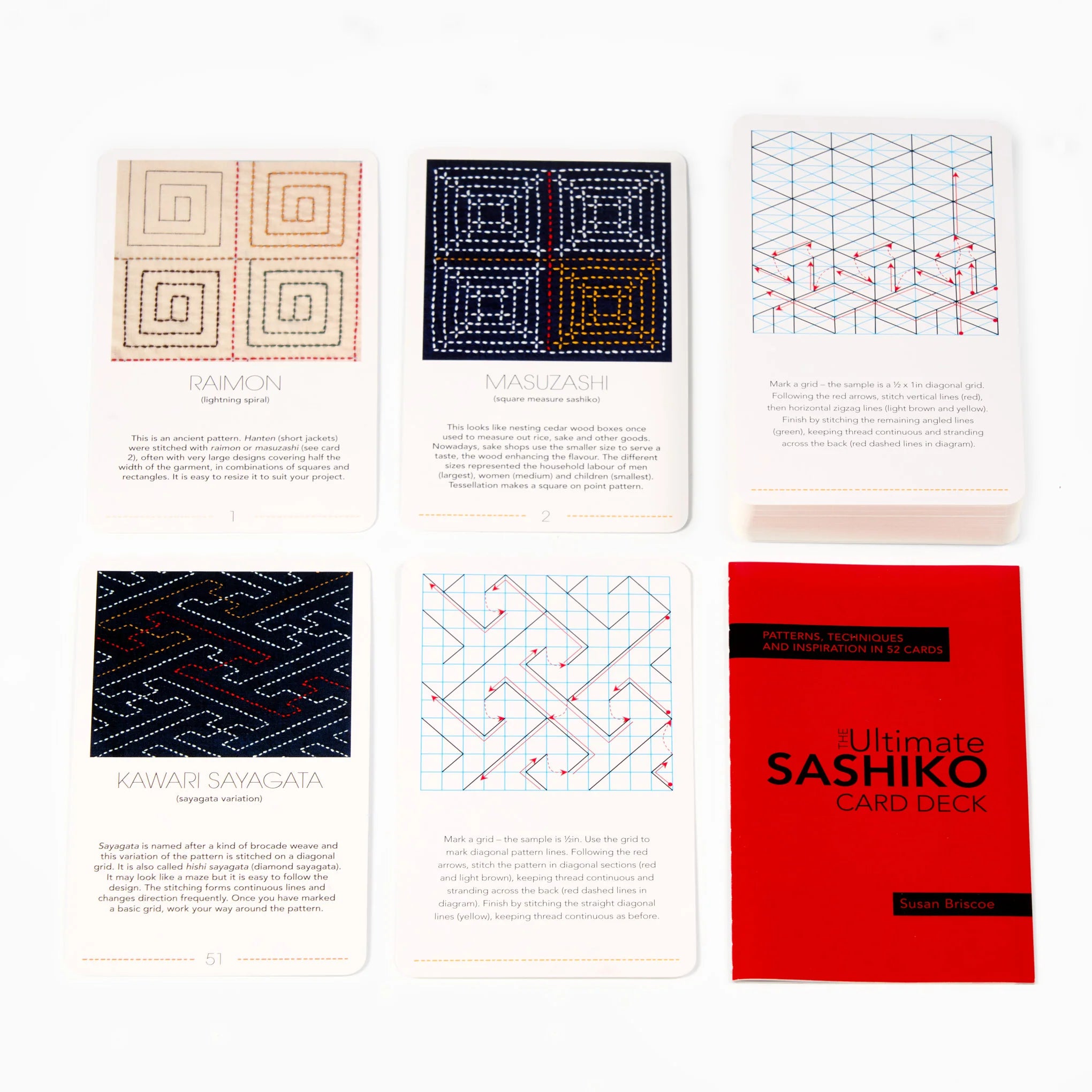 The Ultimate Sashiko Card Deck