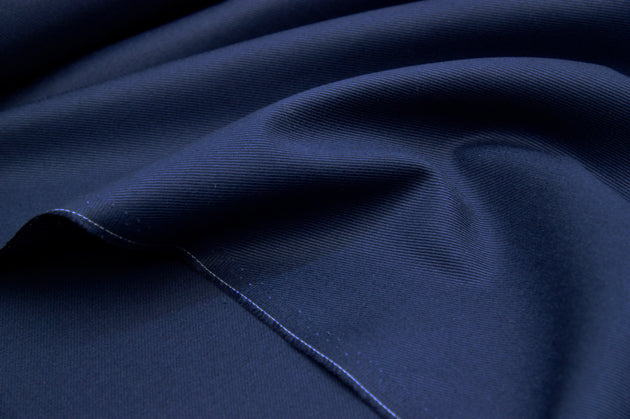 Japanese Cotton Twill - 12 Navy Blue