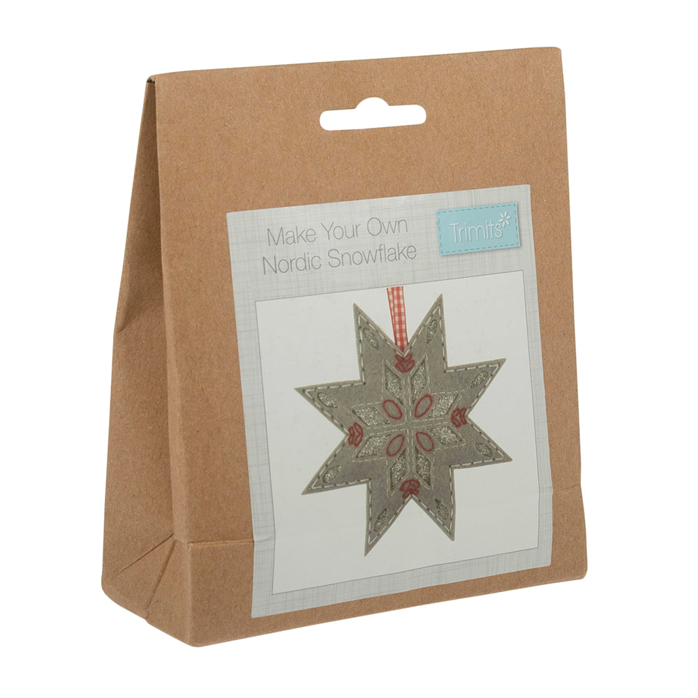 Felt Decoration Kit - Snowflake