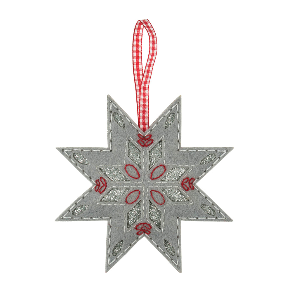 Felt Decoration Kit - Snowflake