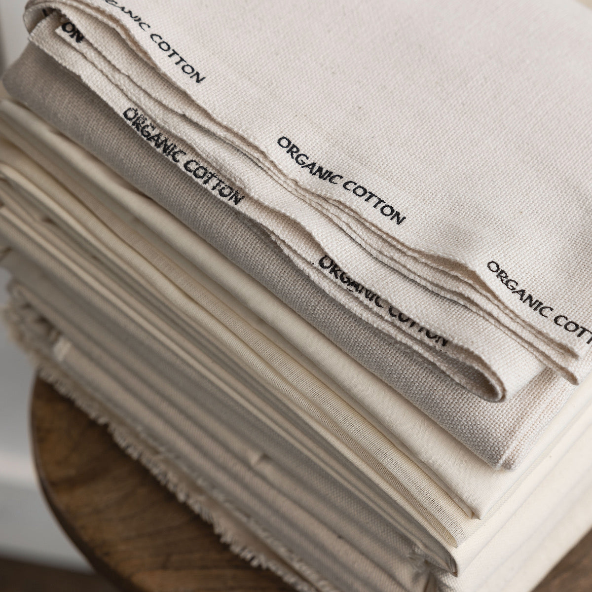 Organic Cotton - Open Weave Canvas - Natural