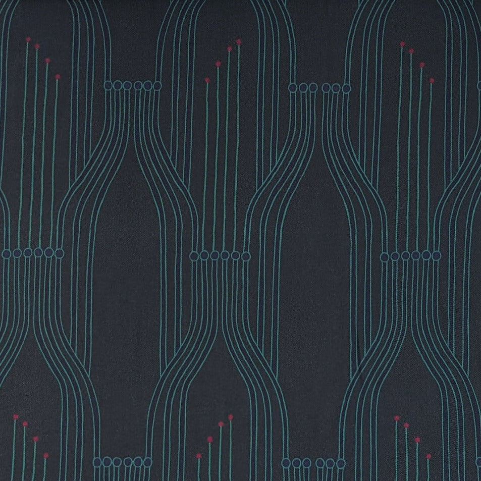 Panspermia Printed Viscose Twill - Stamen - Moss