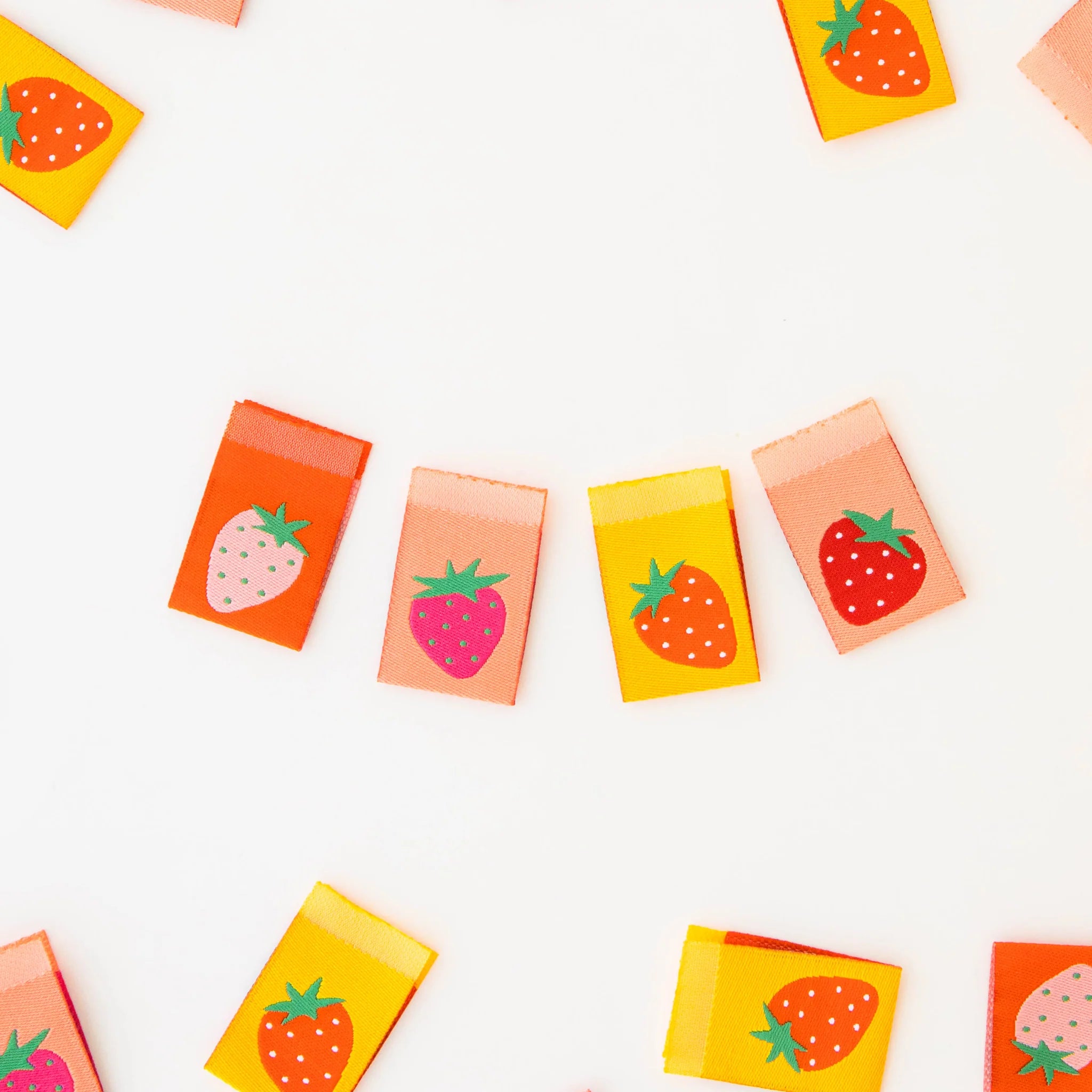 Labels - Sarah Hearts - Strawberry Multipack