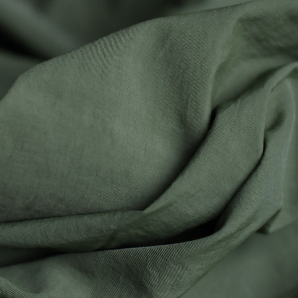 Soft-Touch Technical Taslon - Khaki
