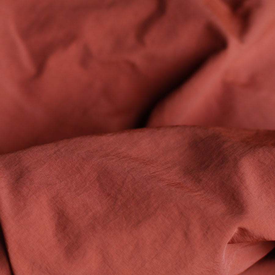 Soft-Touch Technical Taslon - Sienna