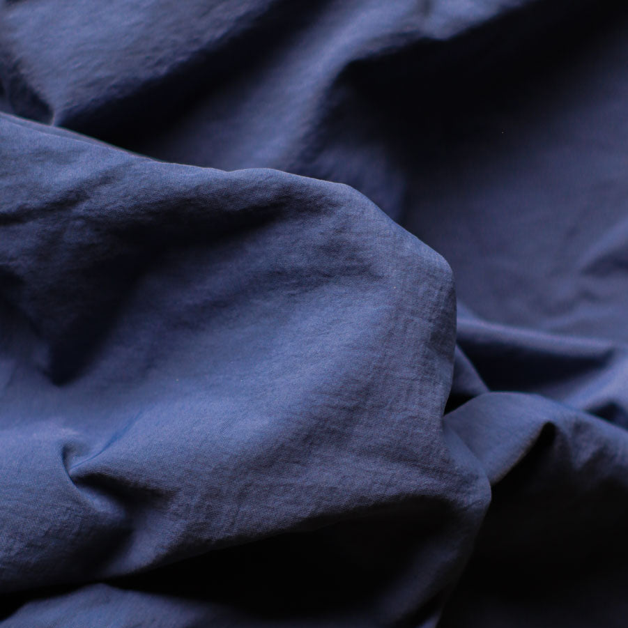 Soft-Touch Technical Taslon - Indigo Night